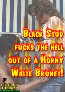 Hot Black Stud fucking the hell out of a Horny Brunet Babe